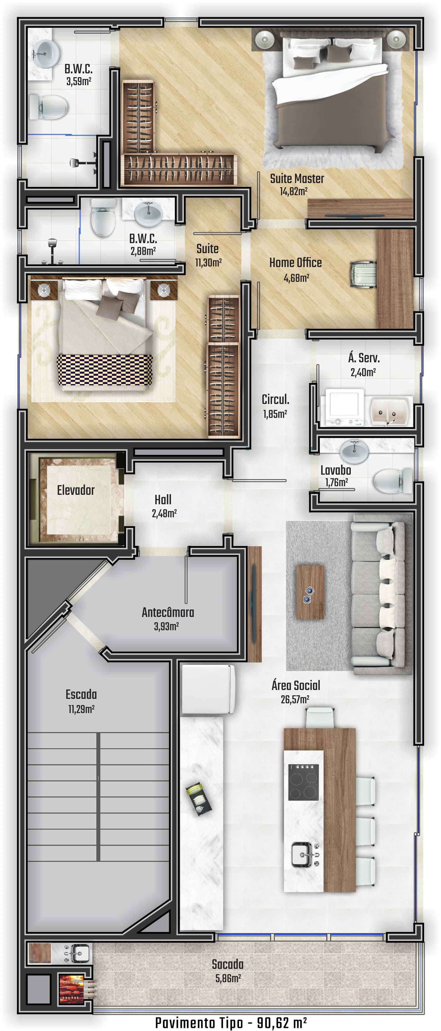 Planta 5 de Brava22