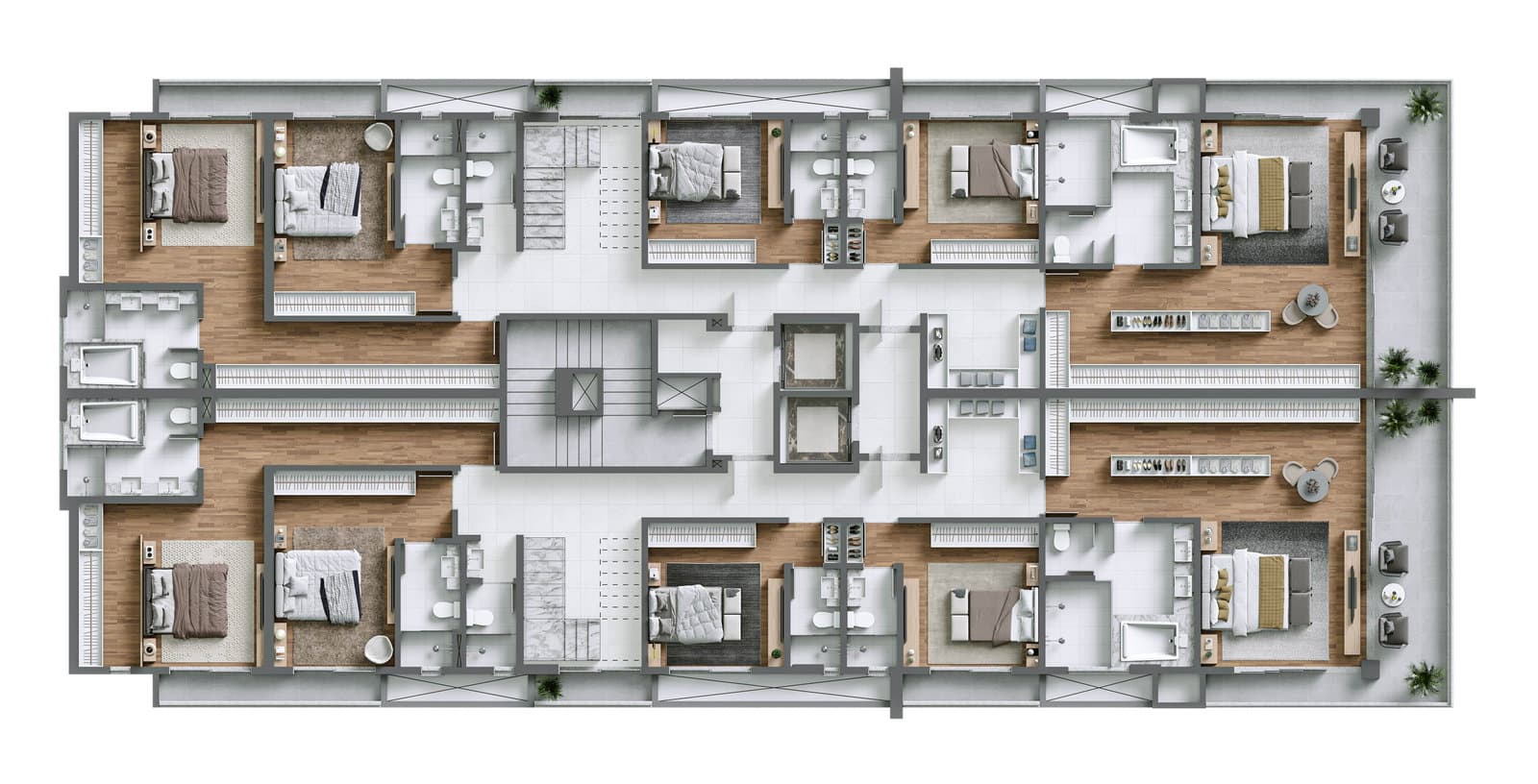 Planta 5 de Bay House Residence
