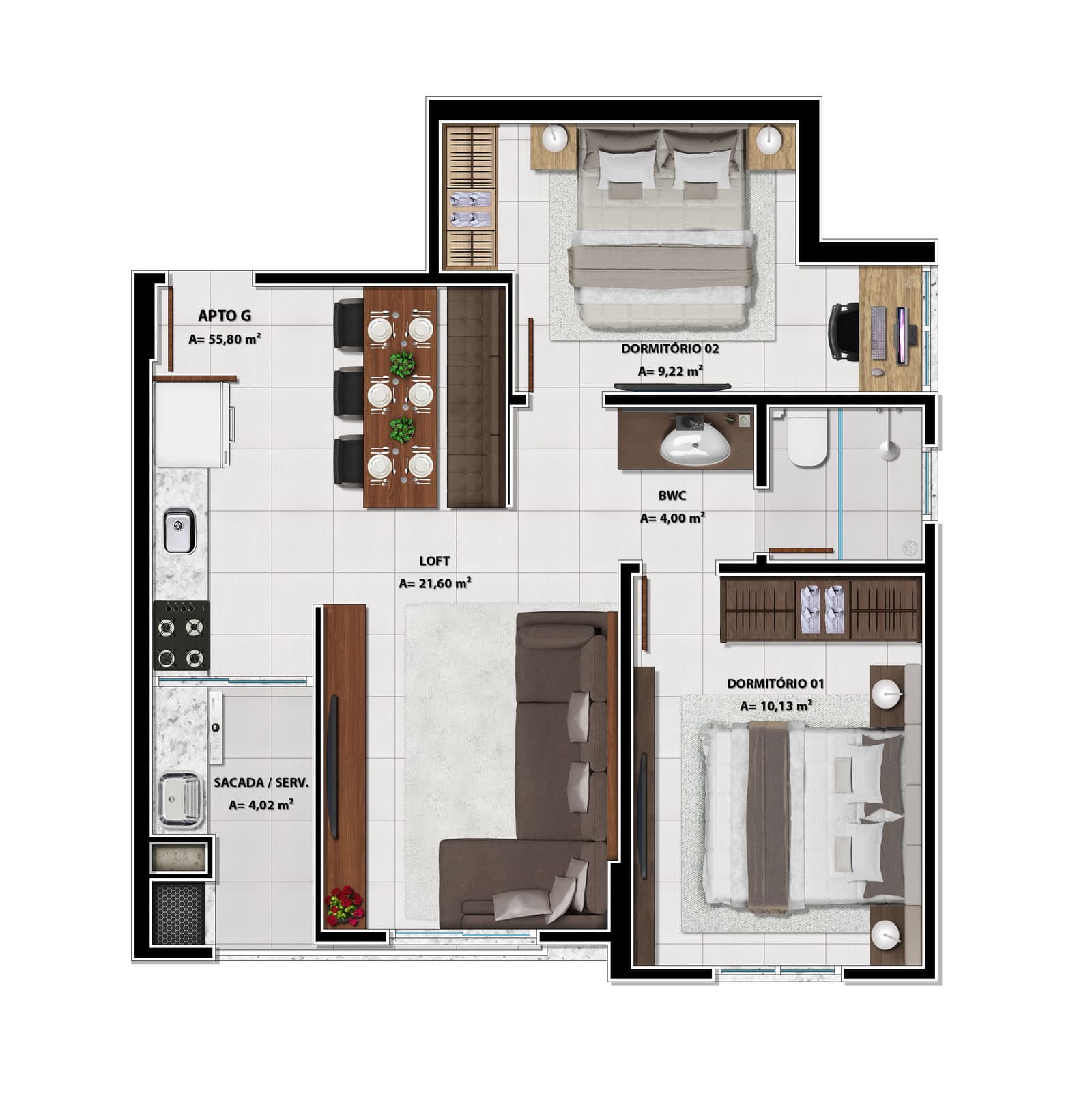 Planta 8 de North Brava