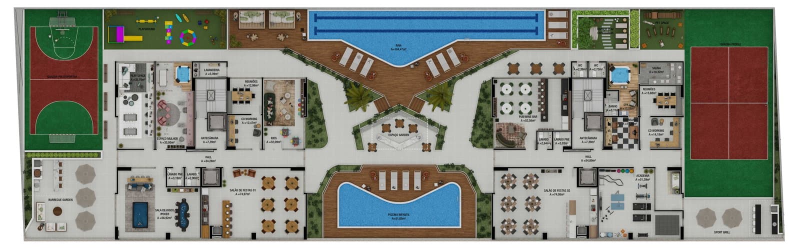 Planta 4 de Brava Garden