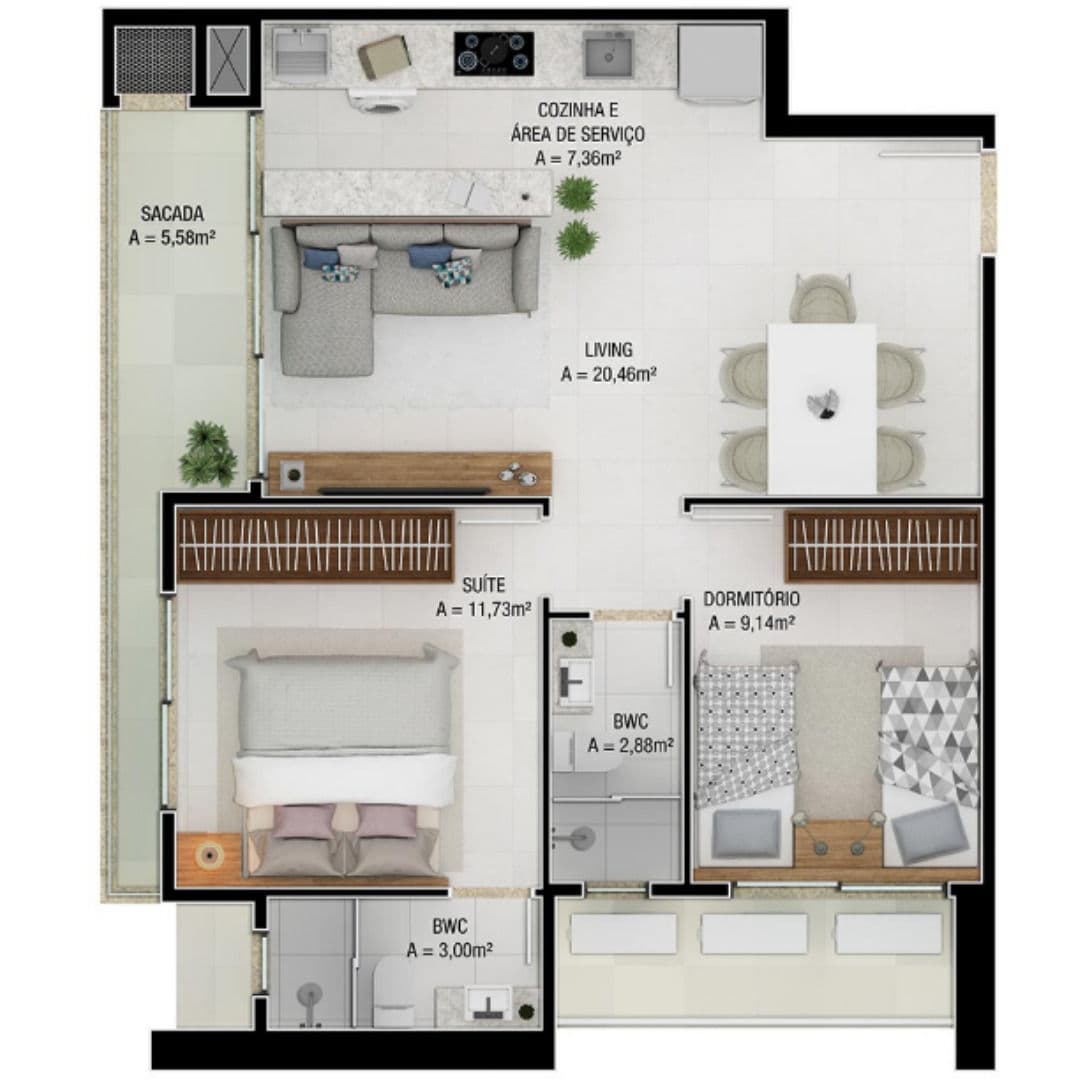 Planta 1 de Brava Hill