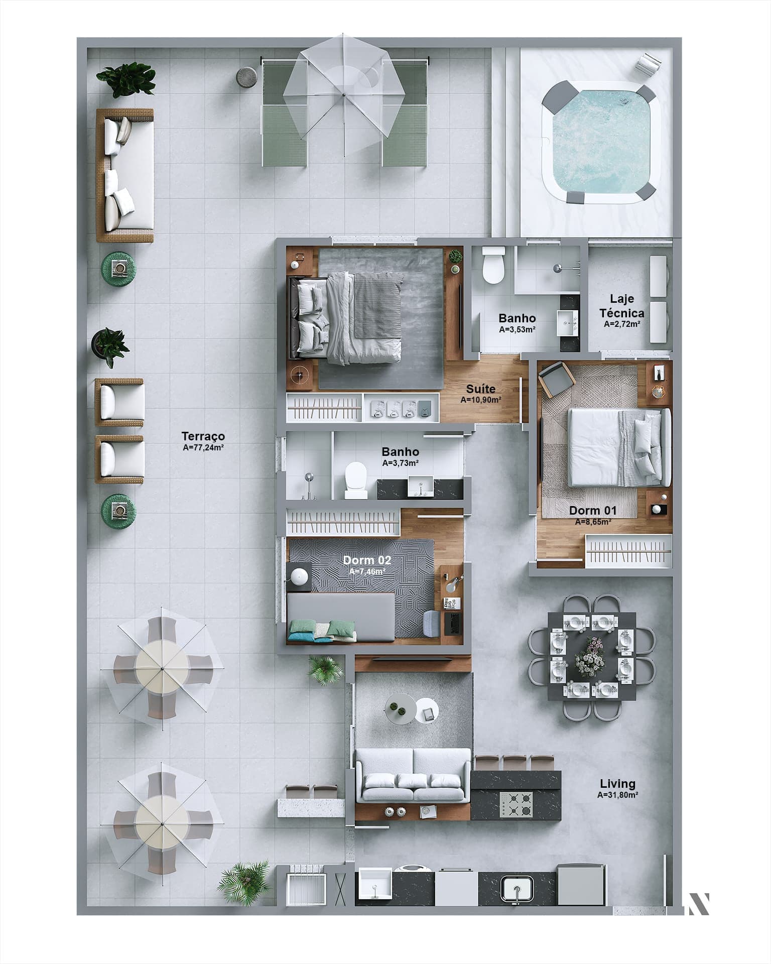 Planta 1 de Lottus