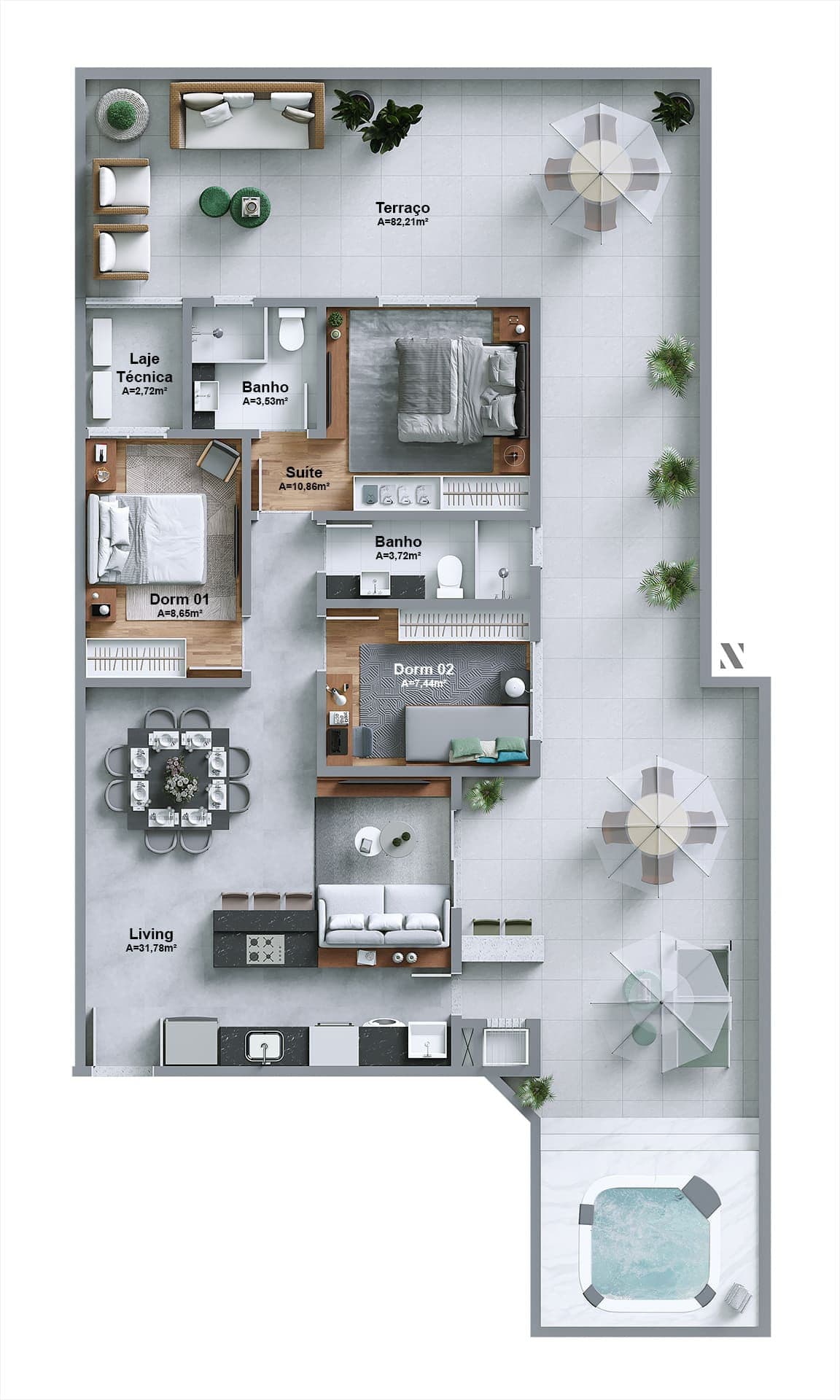 Planta 2 de Lottus