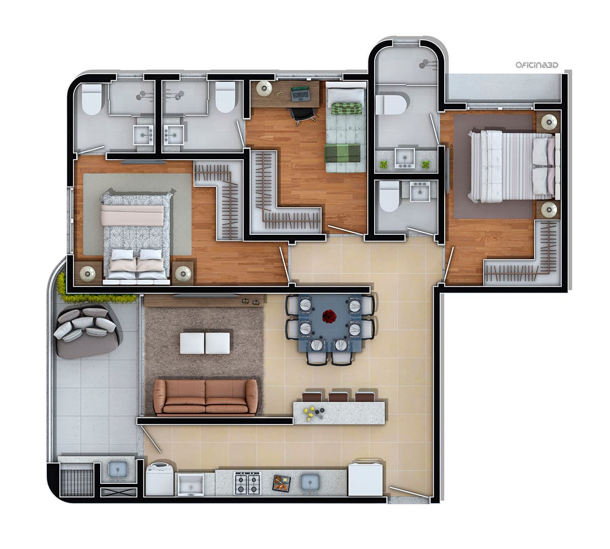 Planta 2 de Atmos Beach