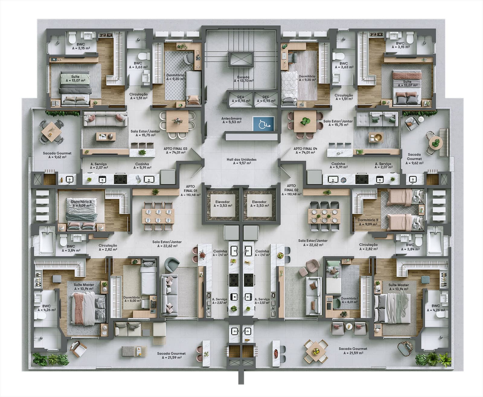 Planta 5 de Paradiso del Mare