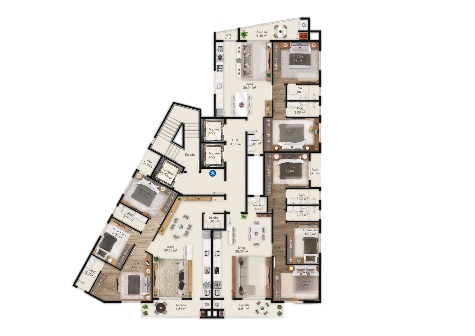 Planta 2 de One Palace