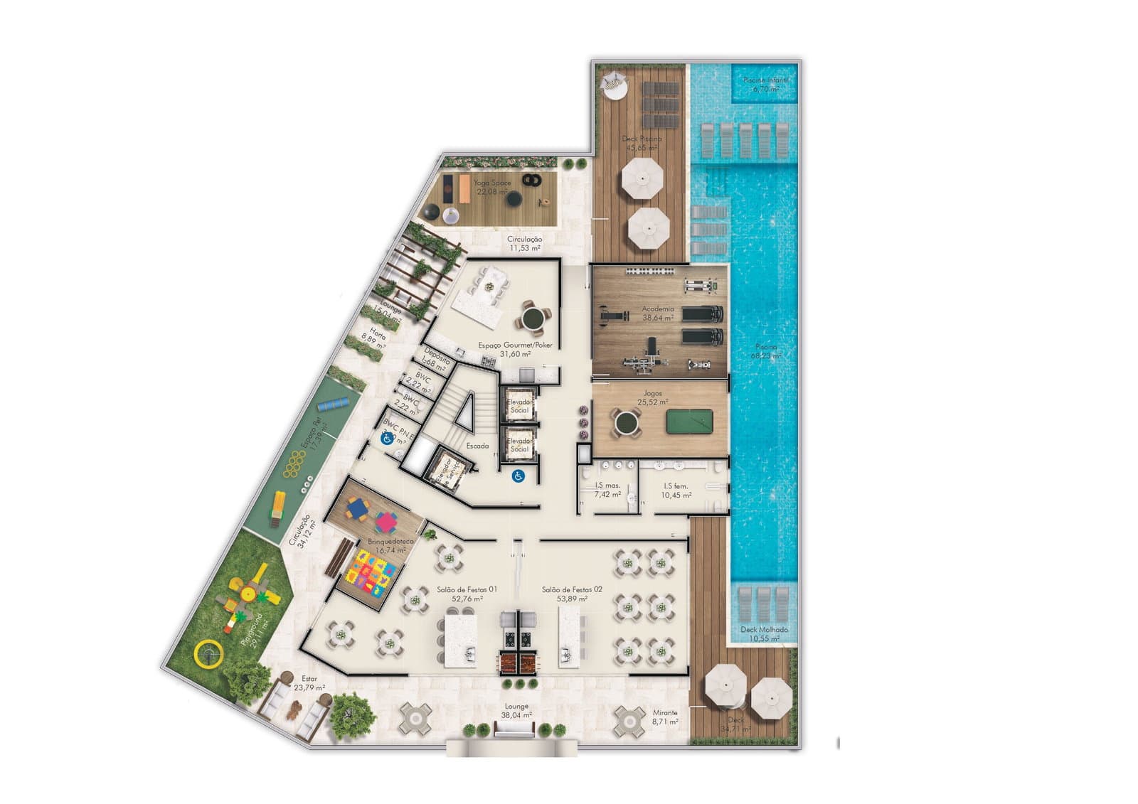 Planta 4 de One Palace