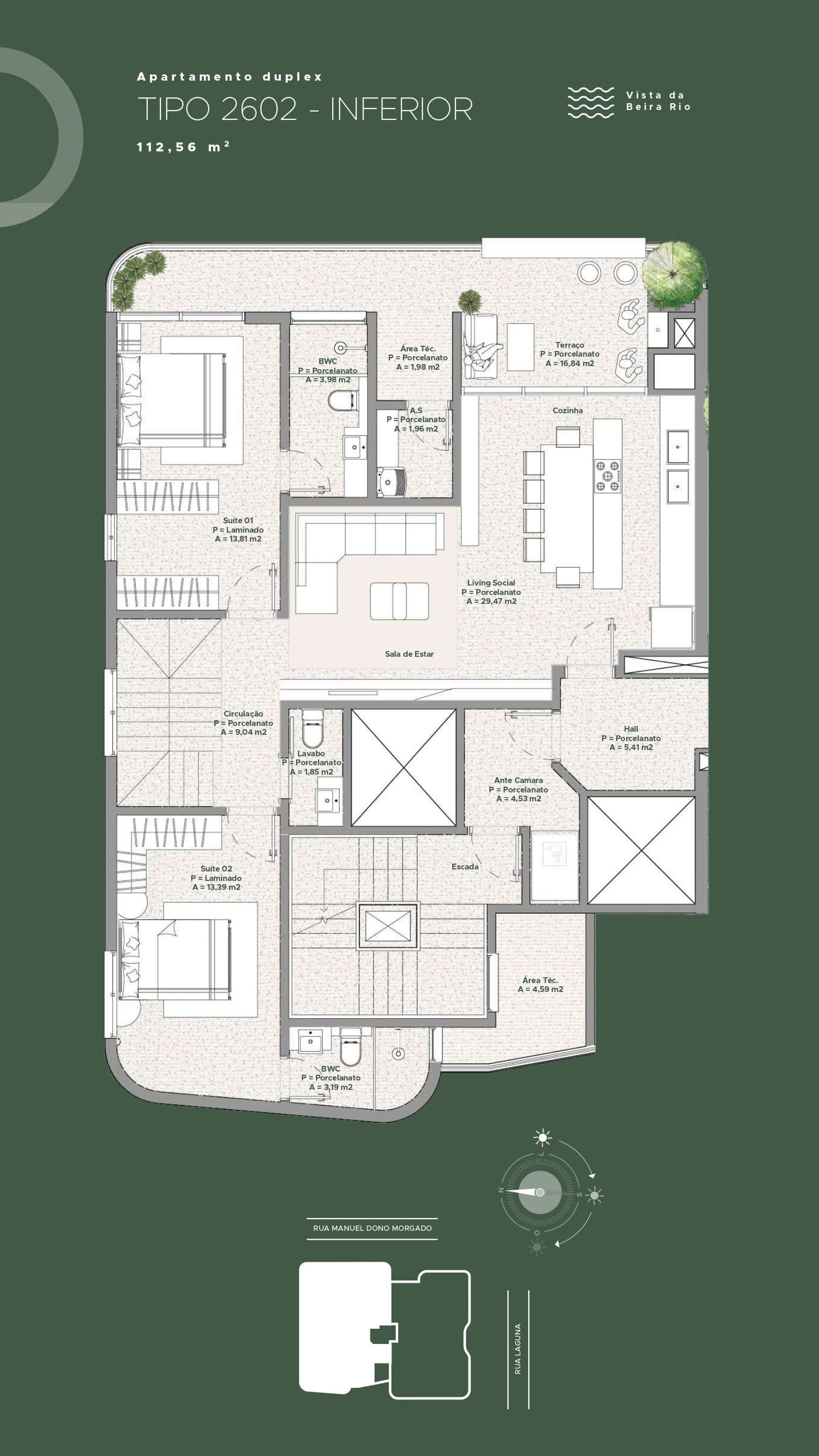 Planta 41 de Laguna 182
