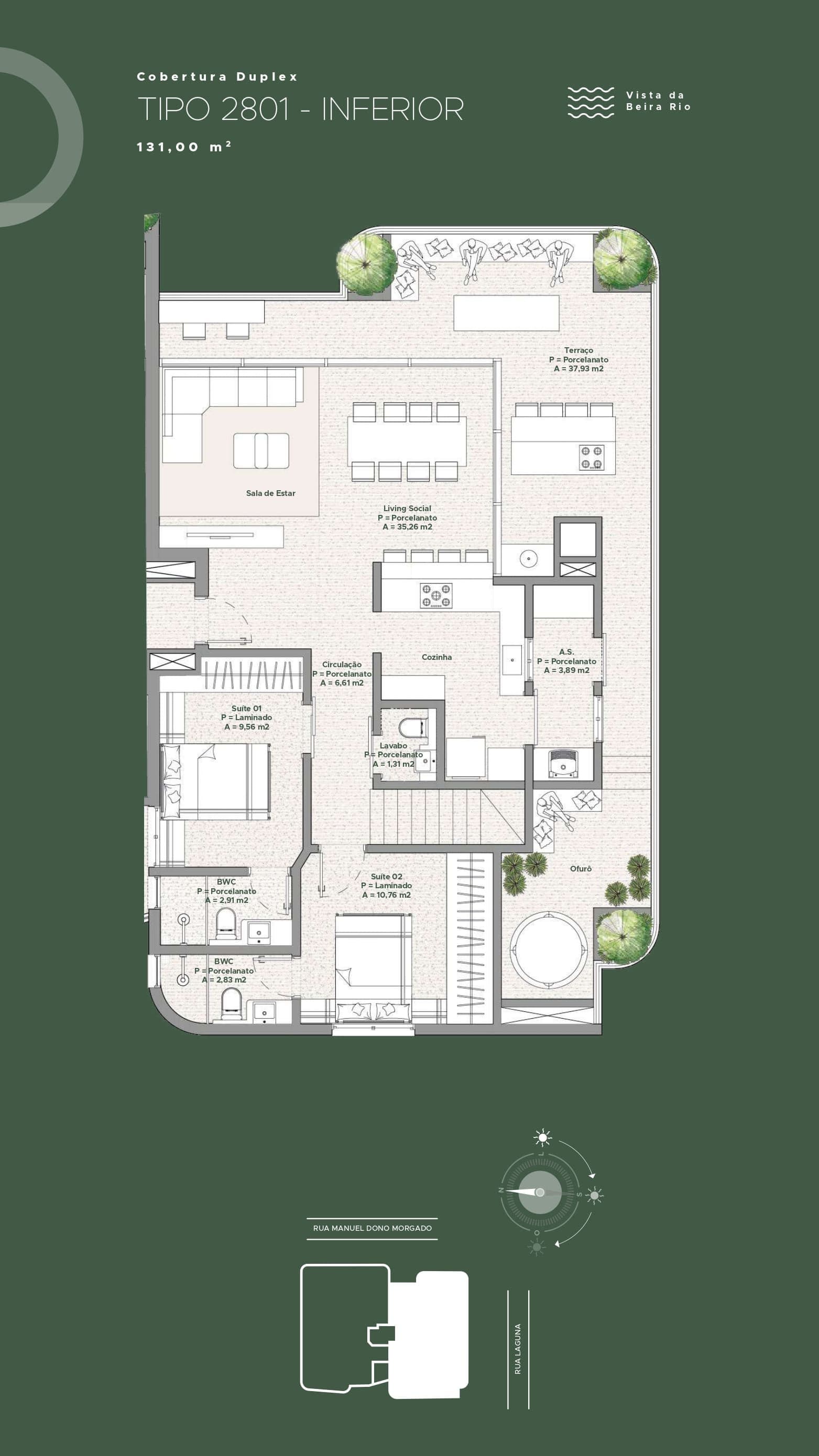Planta 44 de Laguna 182