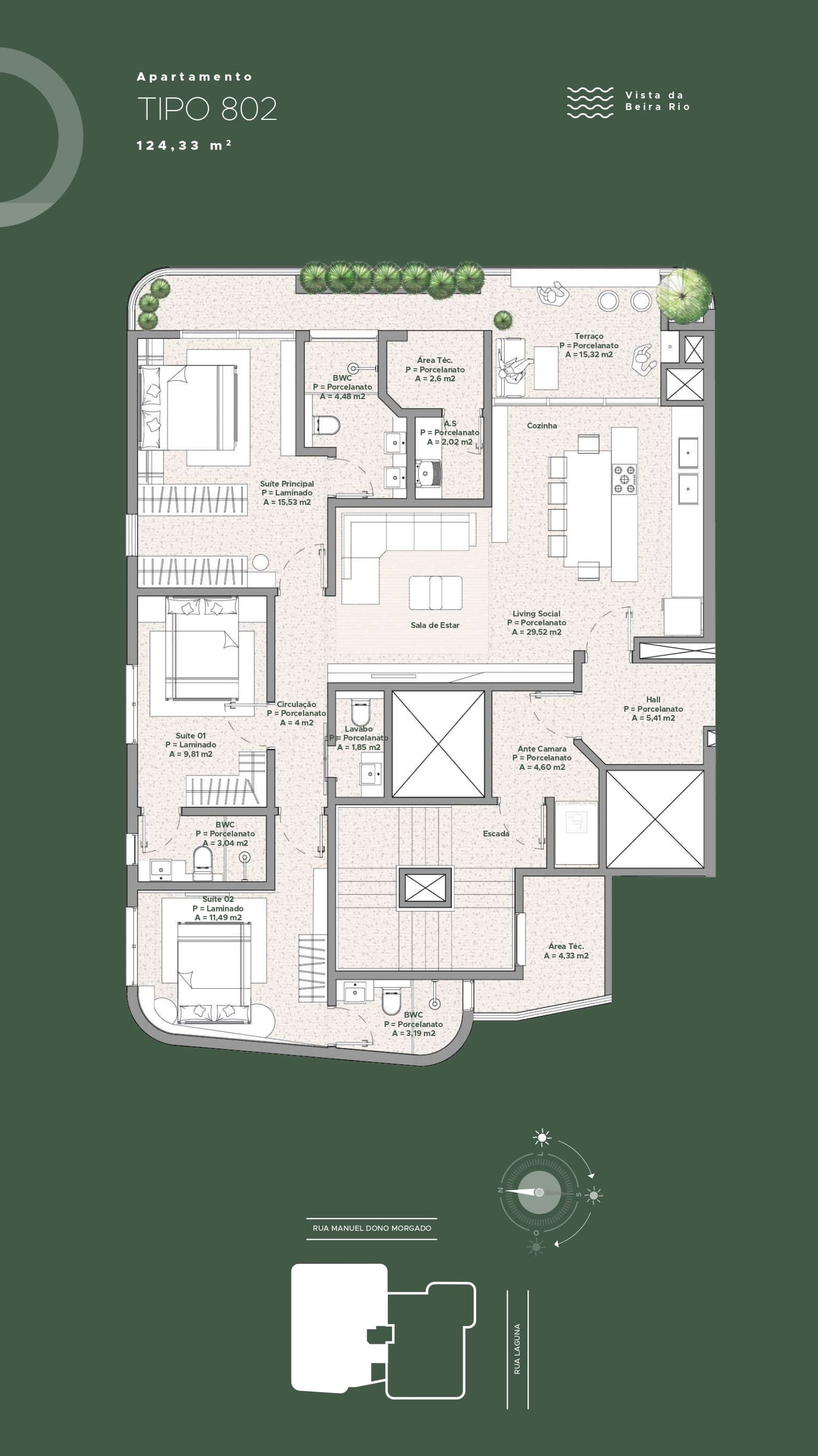 Planta 5 de Laguna 182