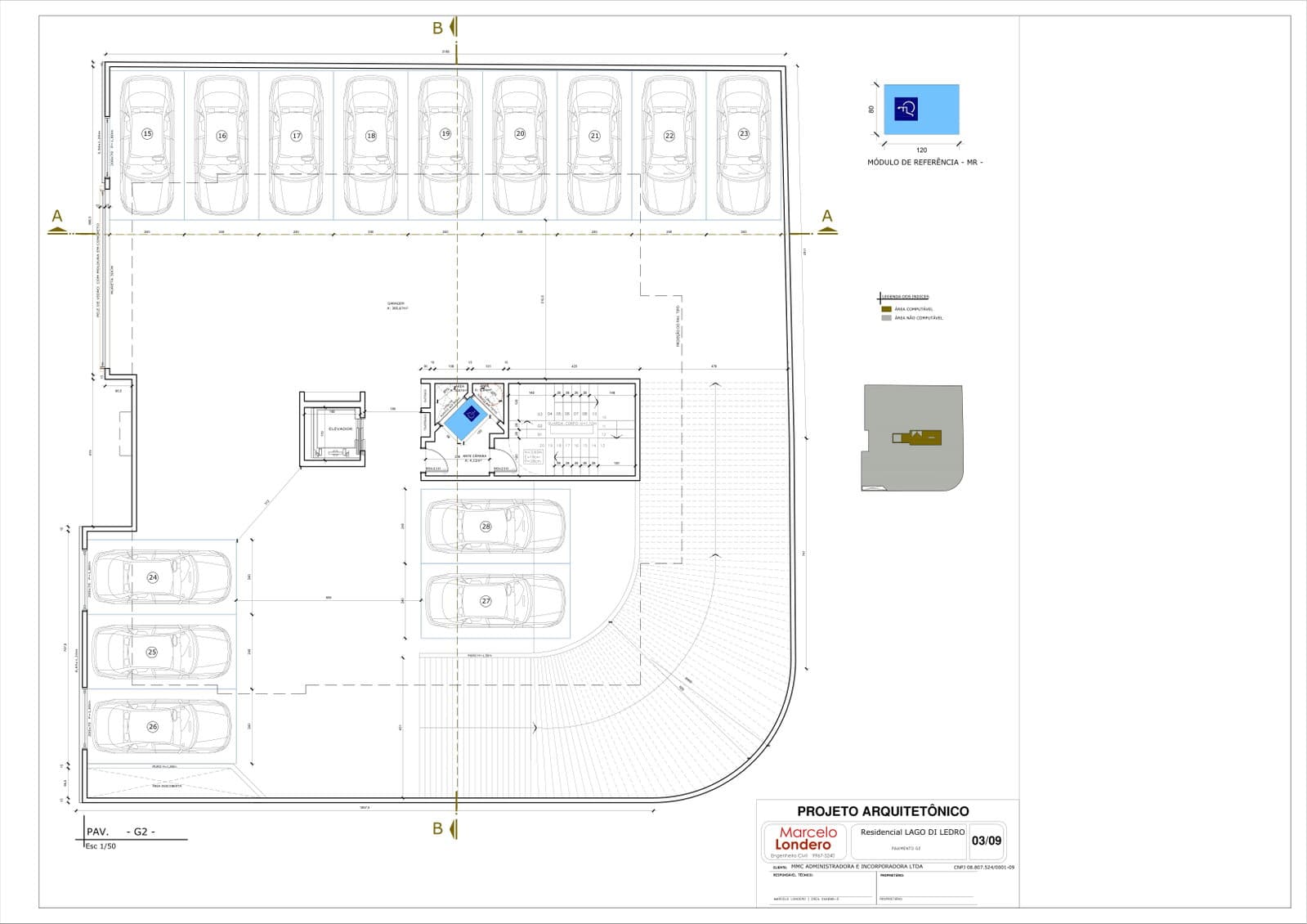 Planta 8 de Residencial Lago di Ledro
