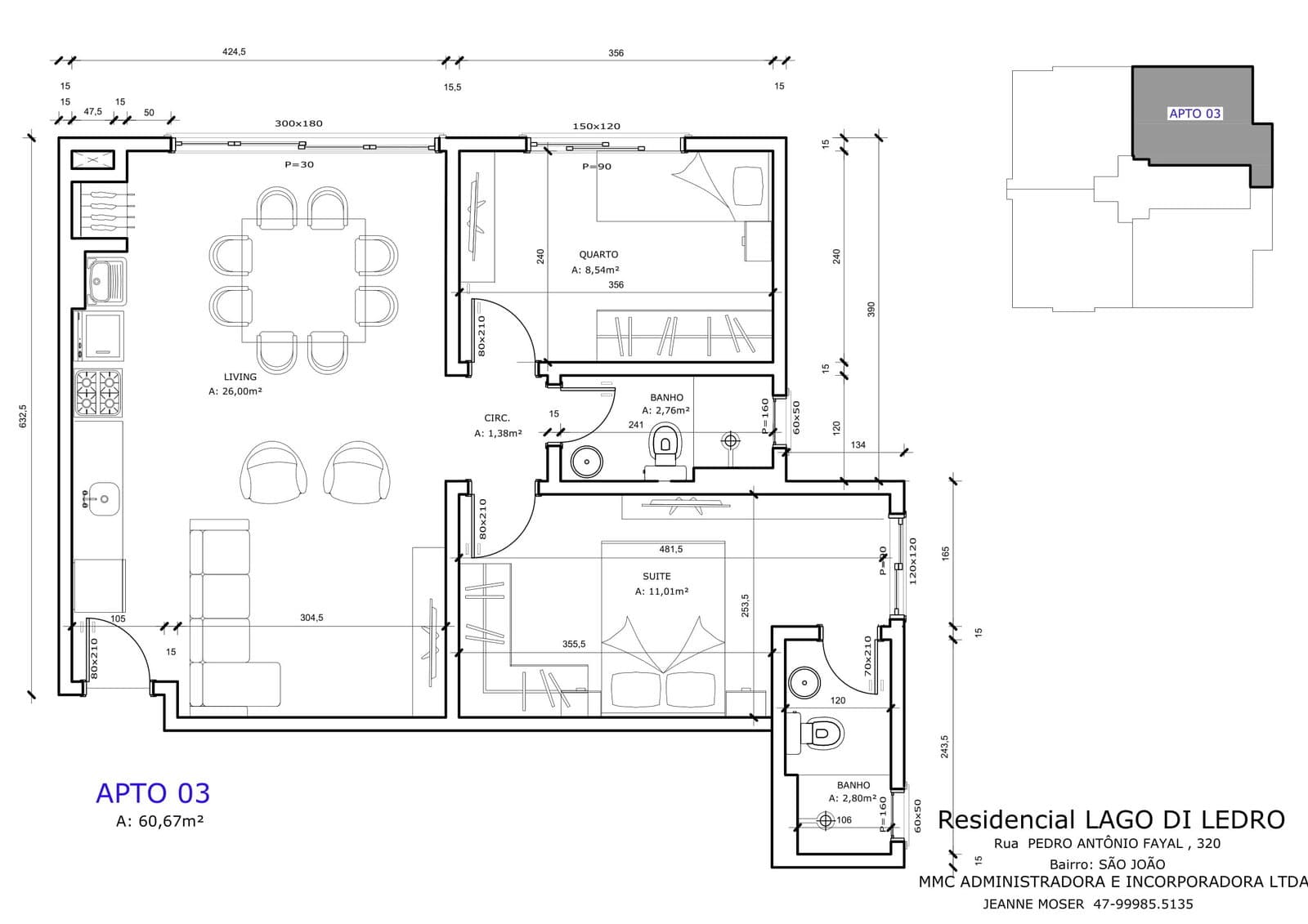 Planta 5 de Residencial Lago di Ledro