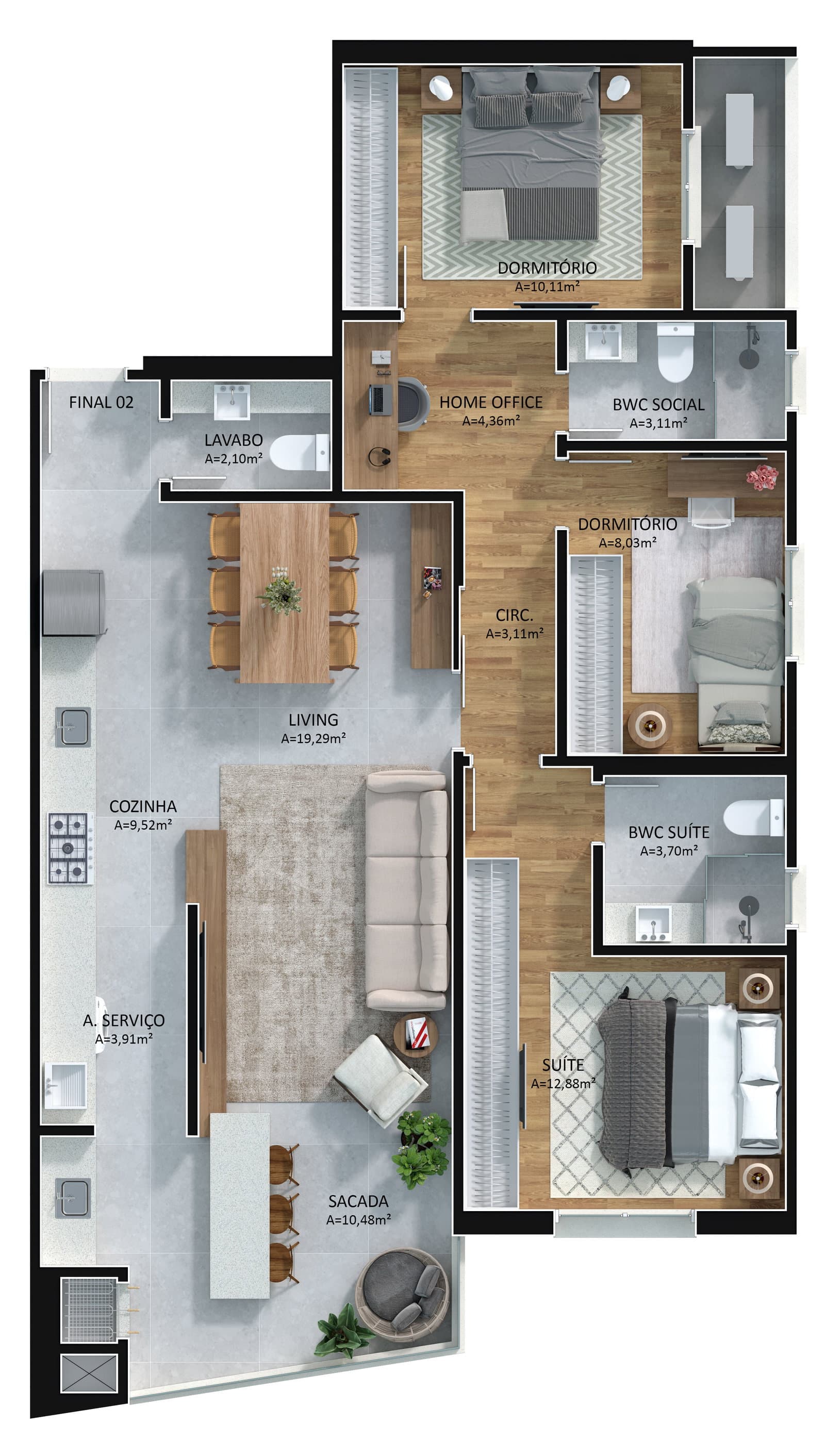 Planta 4 de Monte Solaro