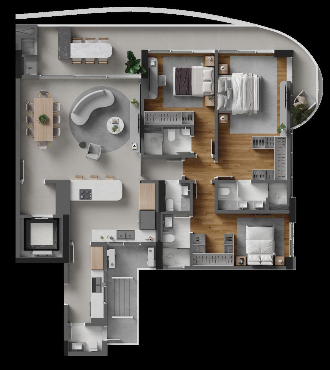 Planta 2 de Lotisa Skyline