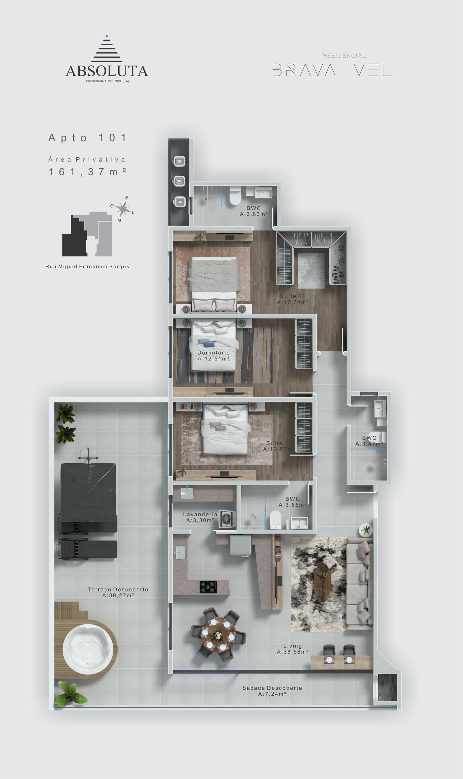 Planta 1 de Brava Vel