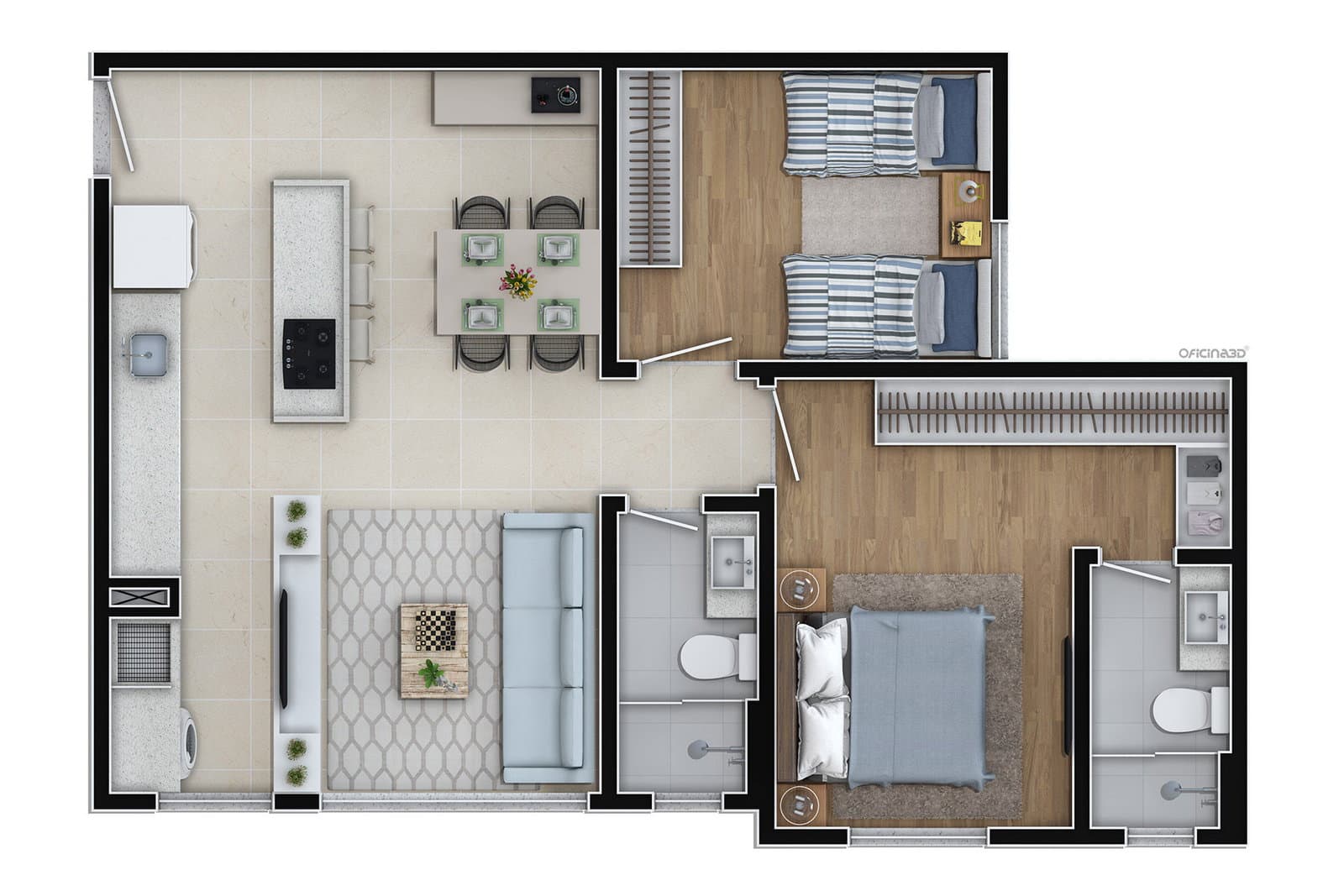 Planta 2 de Alameda Itamirim