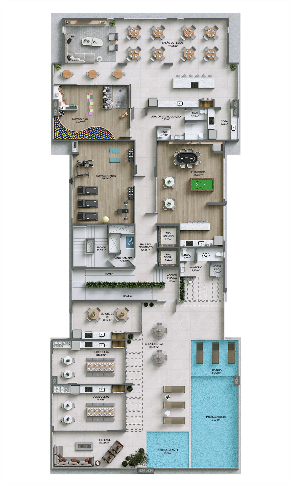 Planta 12 de Residencial Living 360