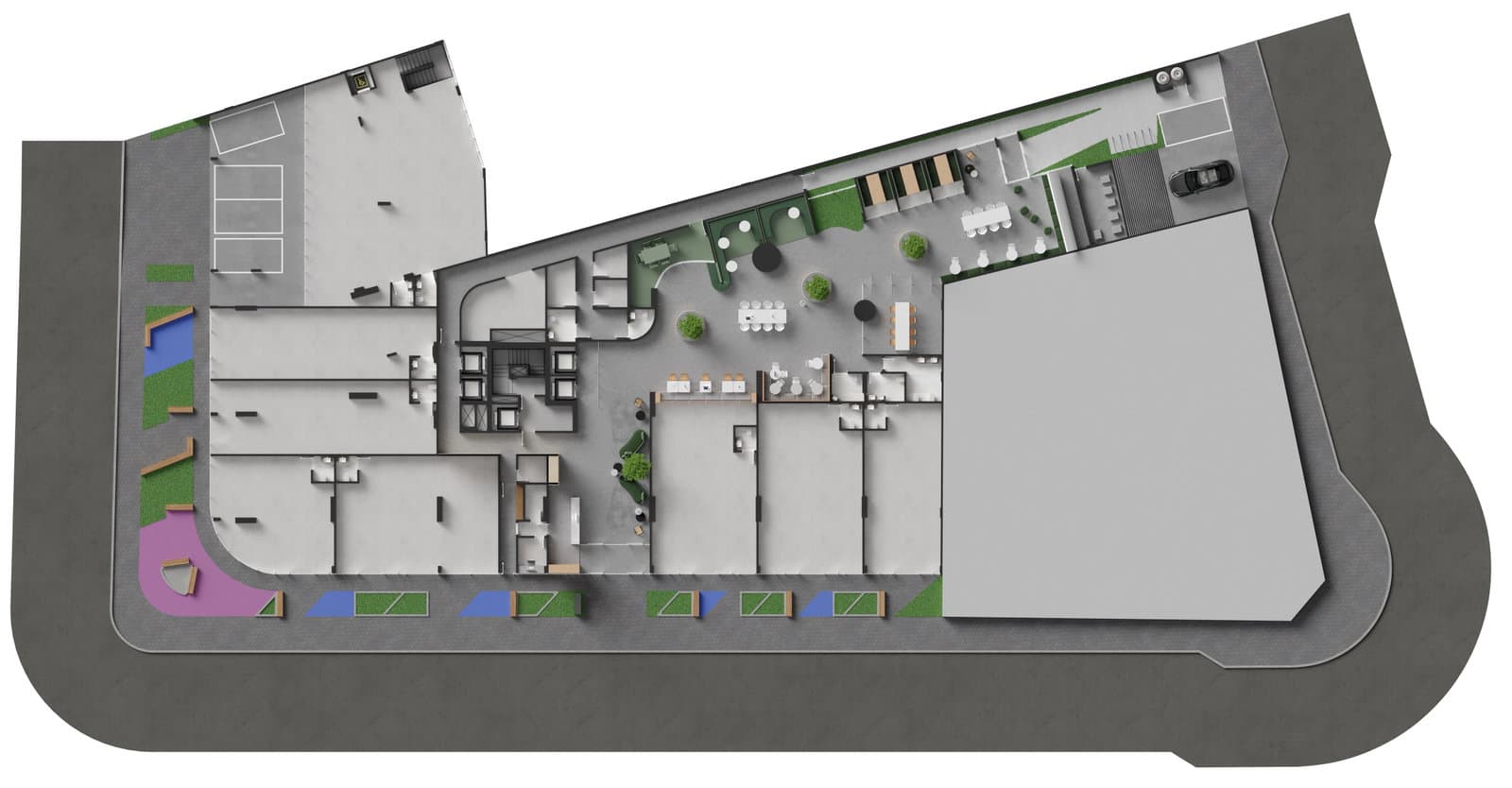Planta 1 de Lotisa Downtown