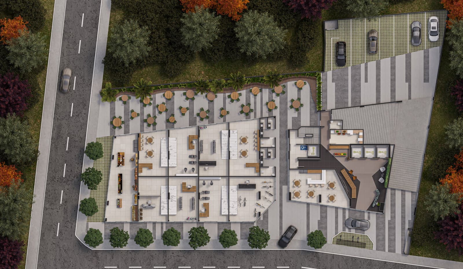 Planta 1 de HUB 45