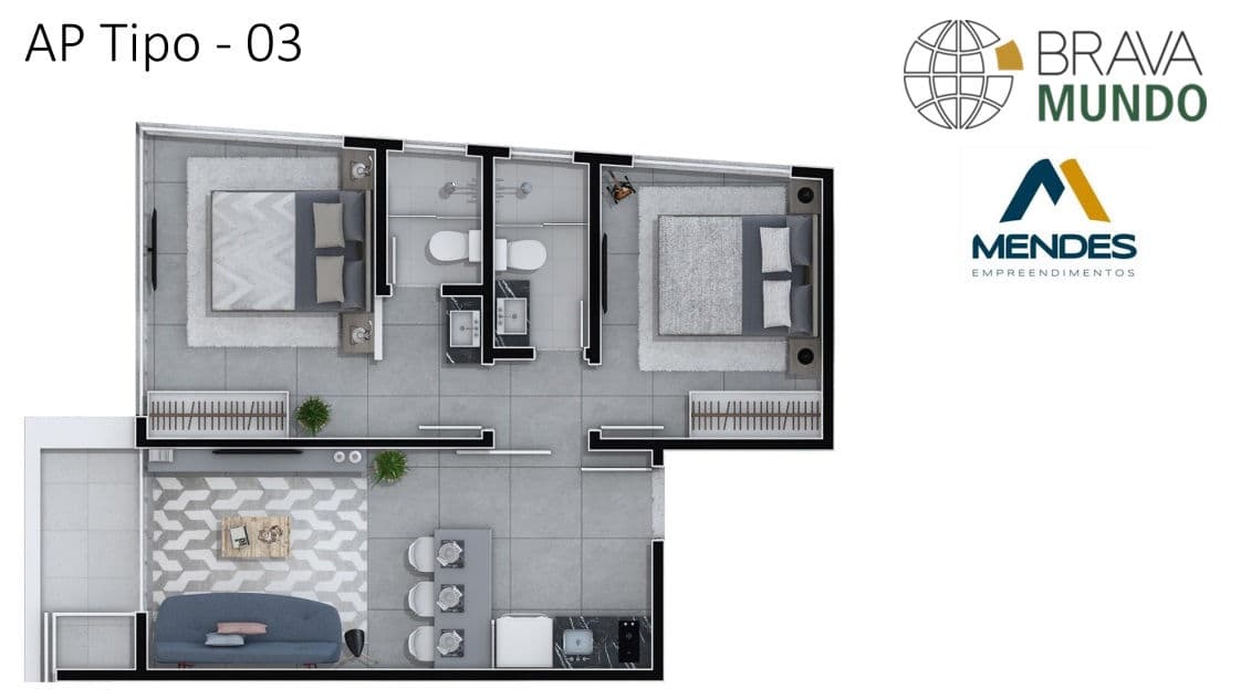 Planta 3 de Brava Mundo