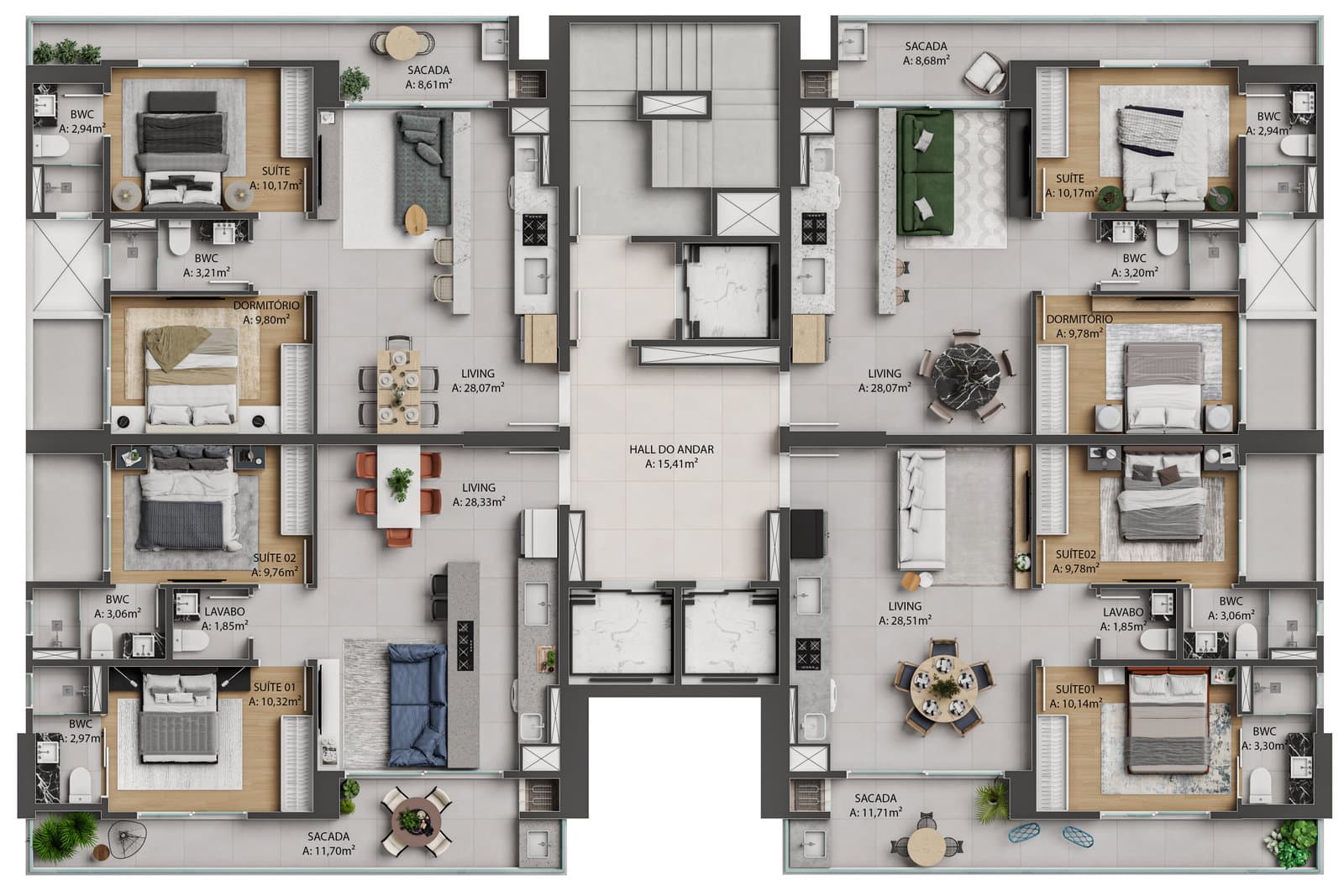Planta 3 de Brava Park