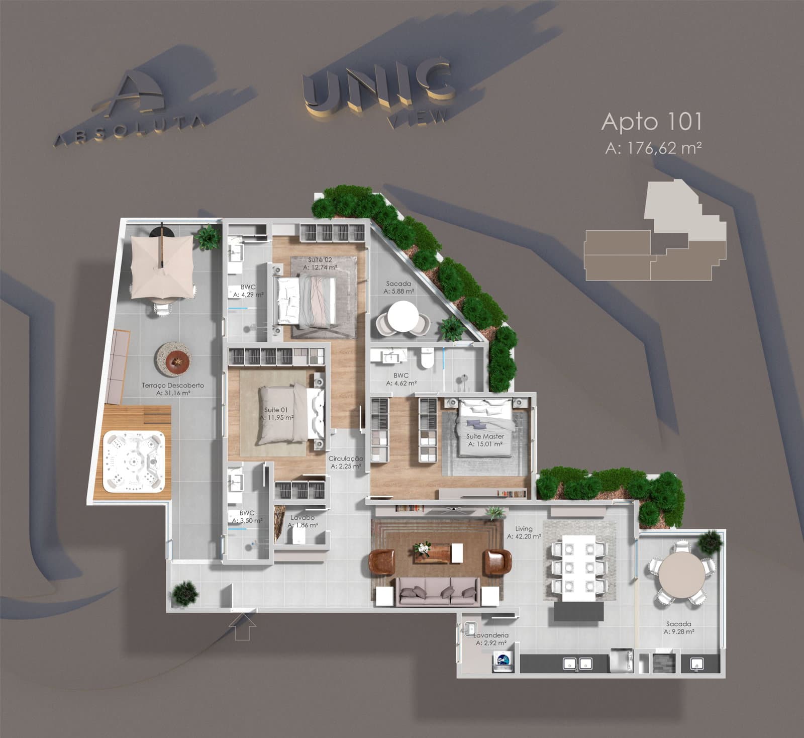 Planta 1 de Unic