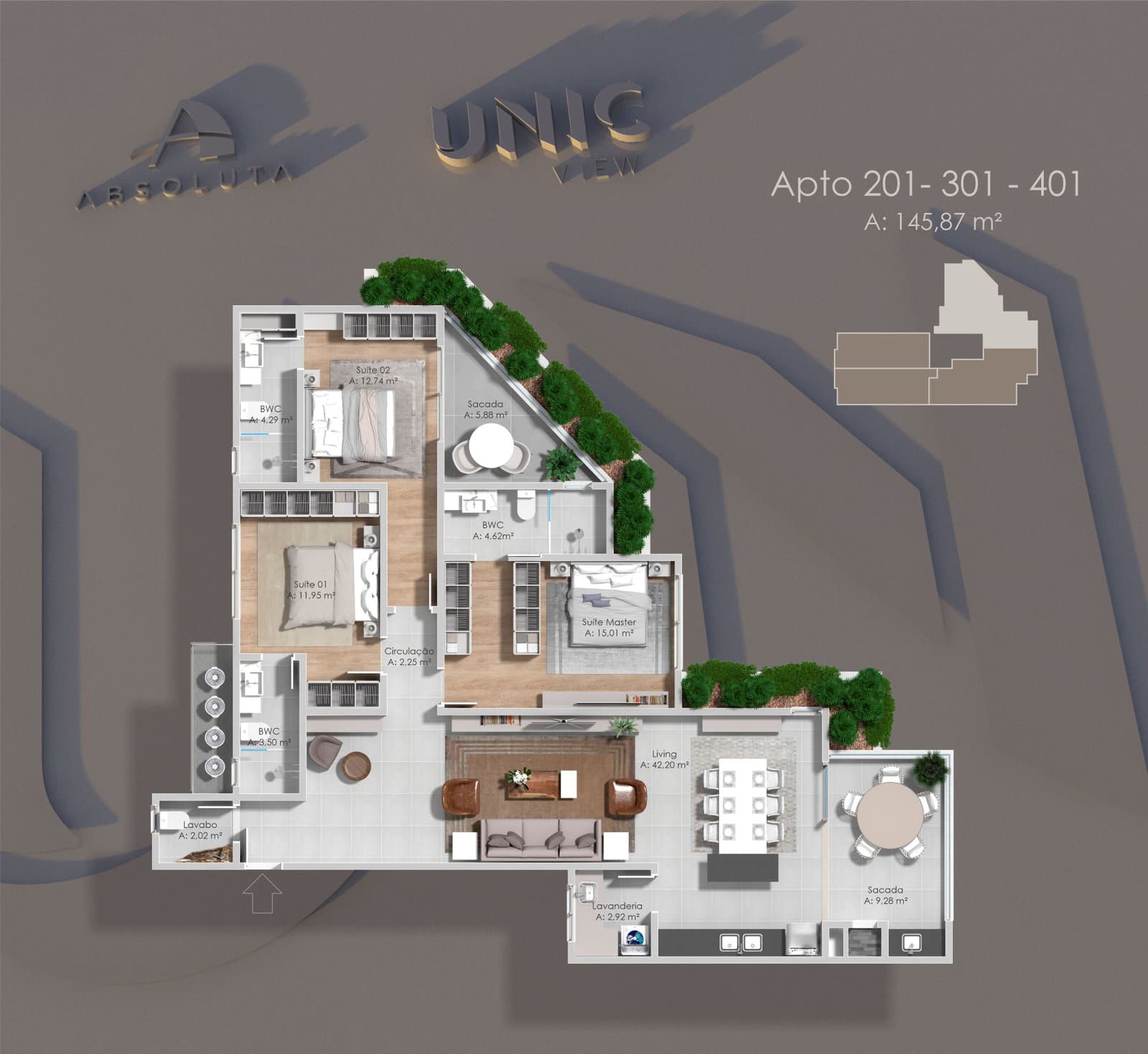 Planta 6 de Unic