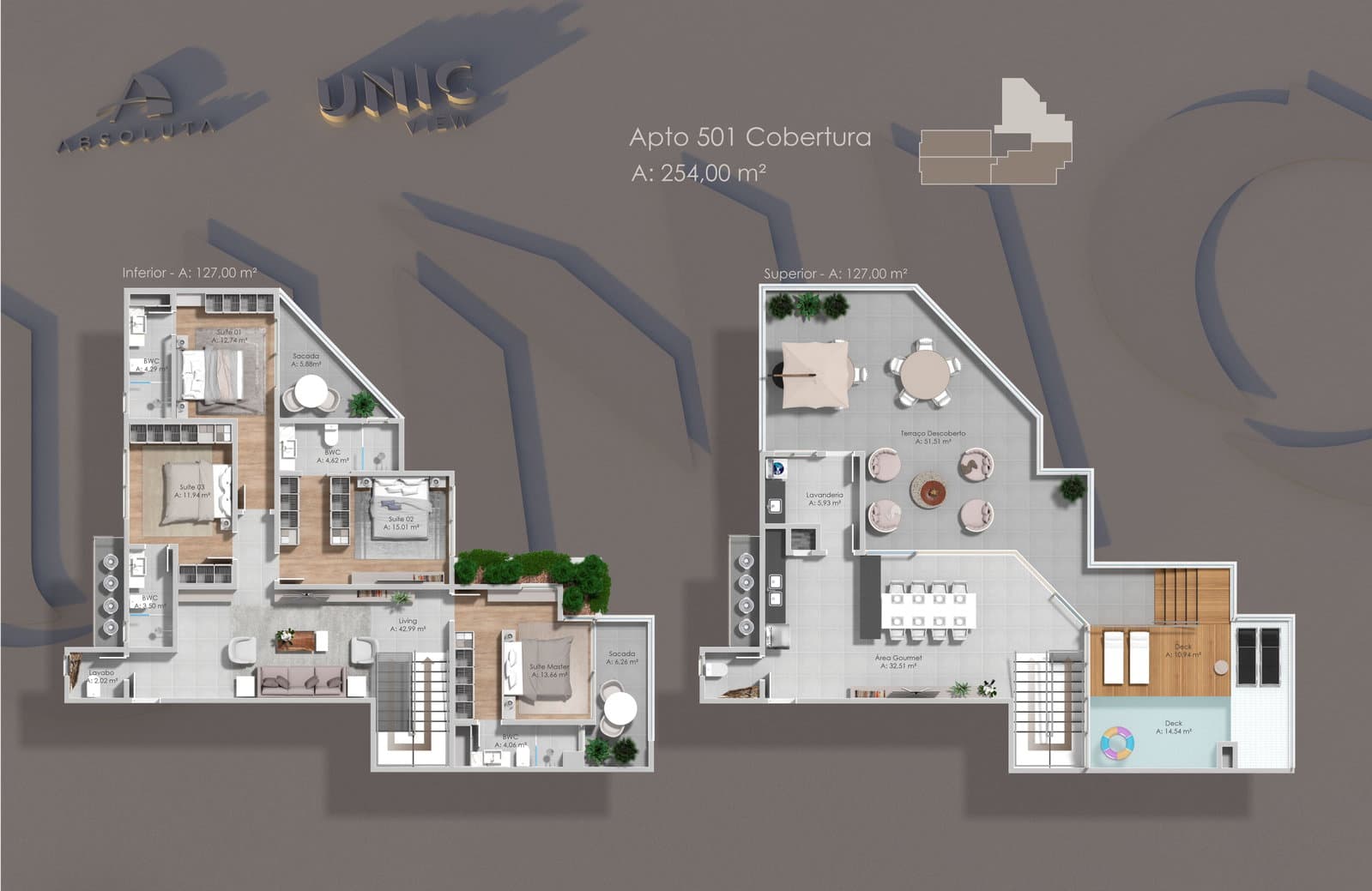 Planta 7 de Unic