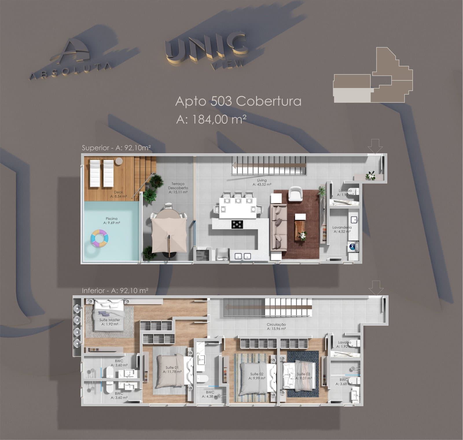 Planta 10 de Unic