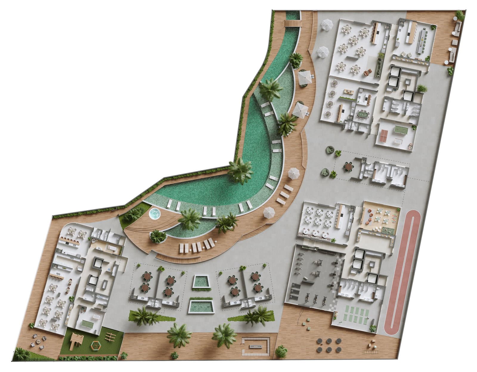 Planta 1 de Albamares Home Club
