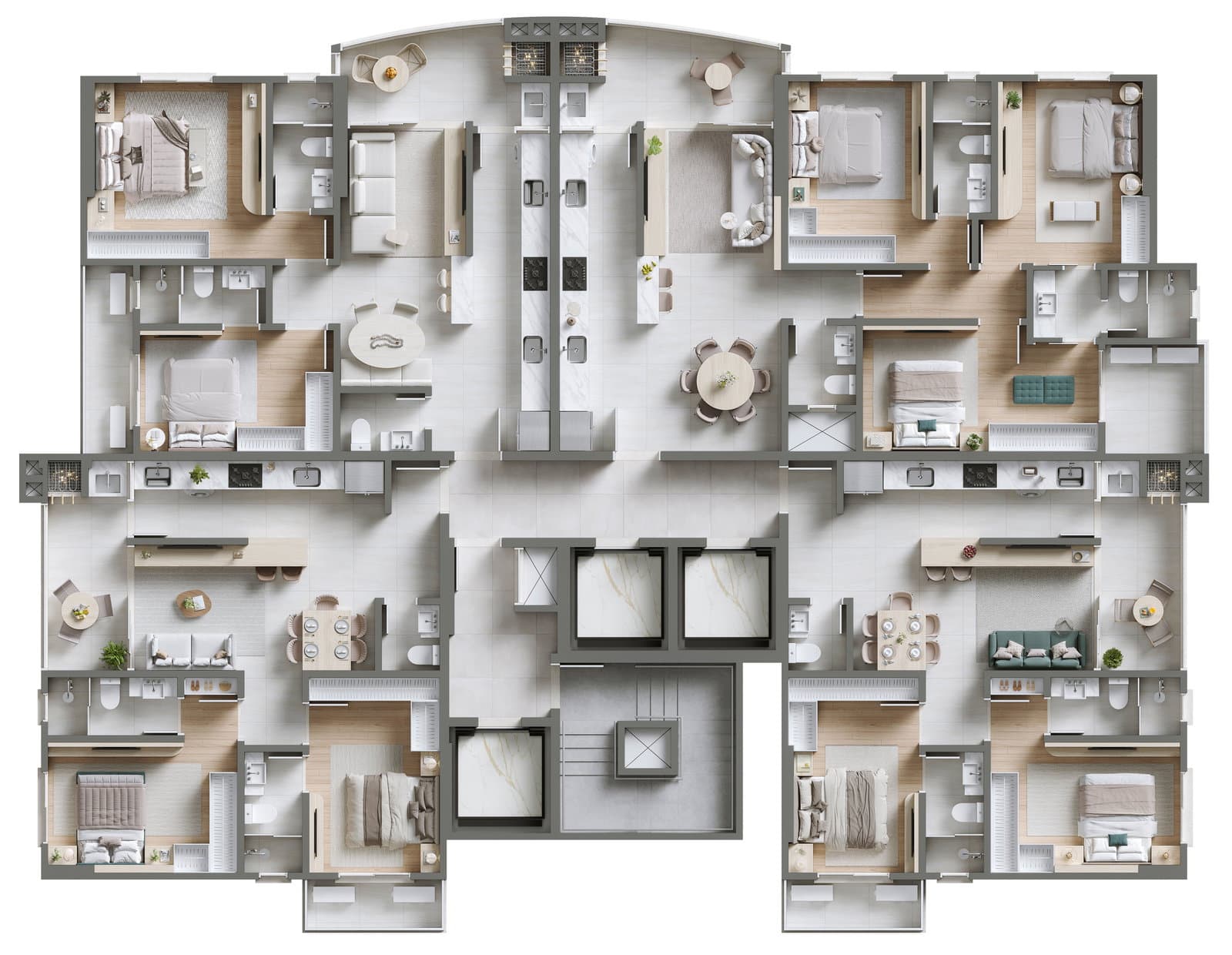 Planta 2 de Albamares Home Club