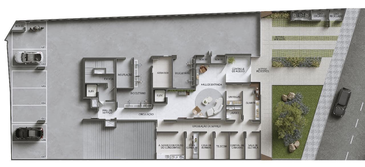 Planta 3 de Frontemare