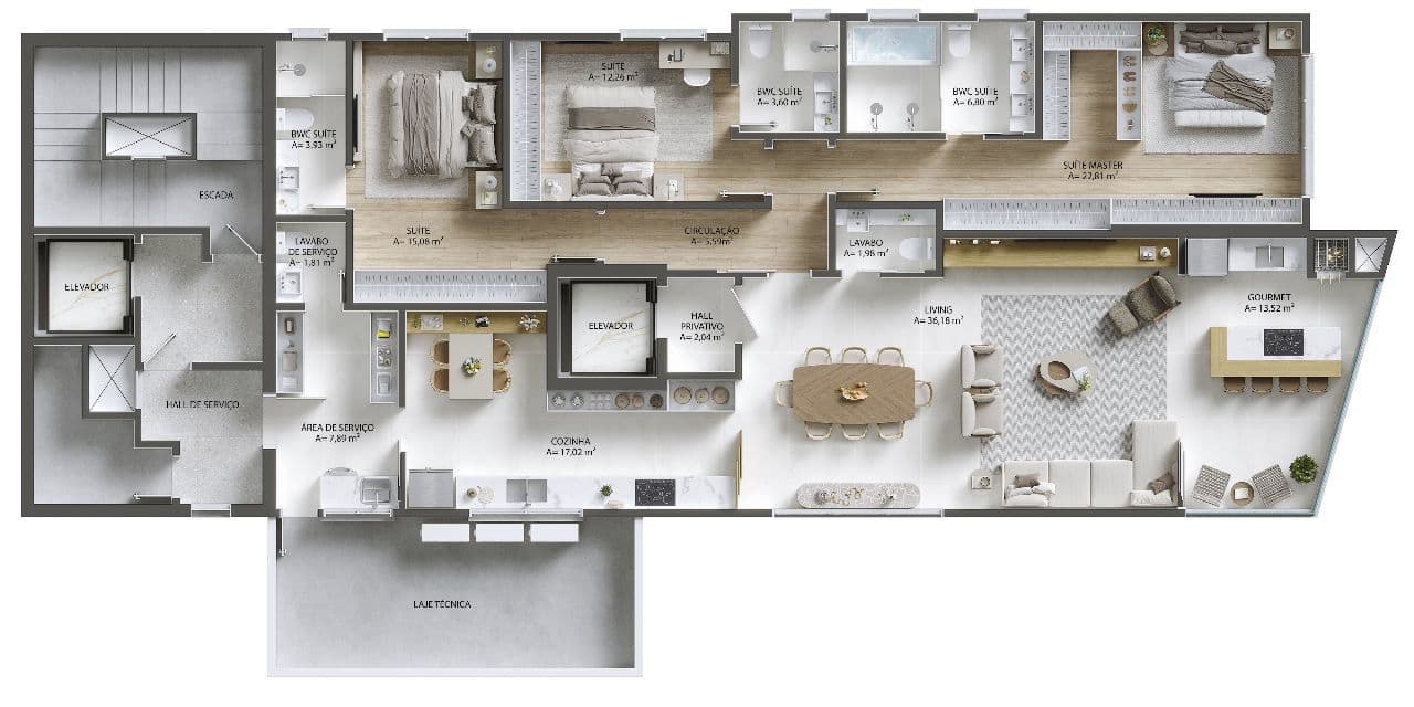 Planta 7 de Frontemare