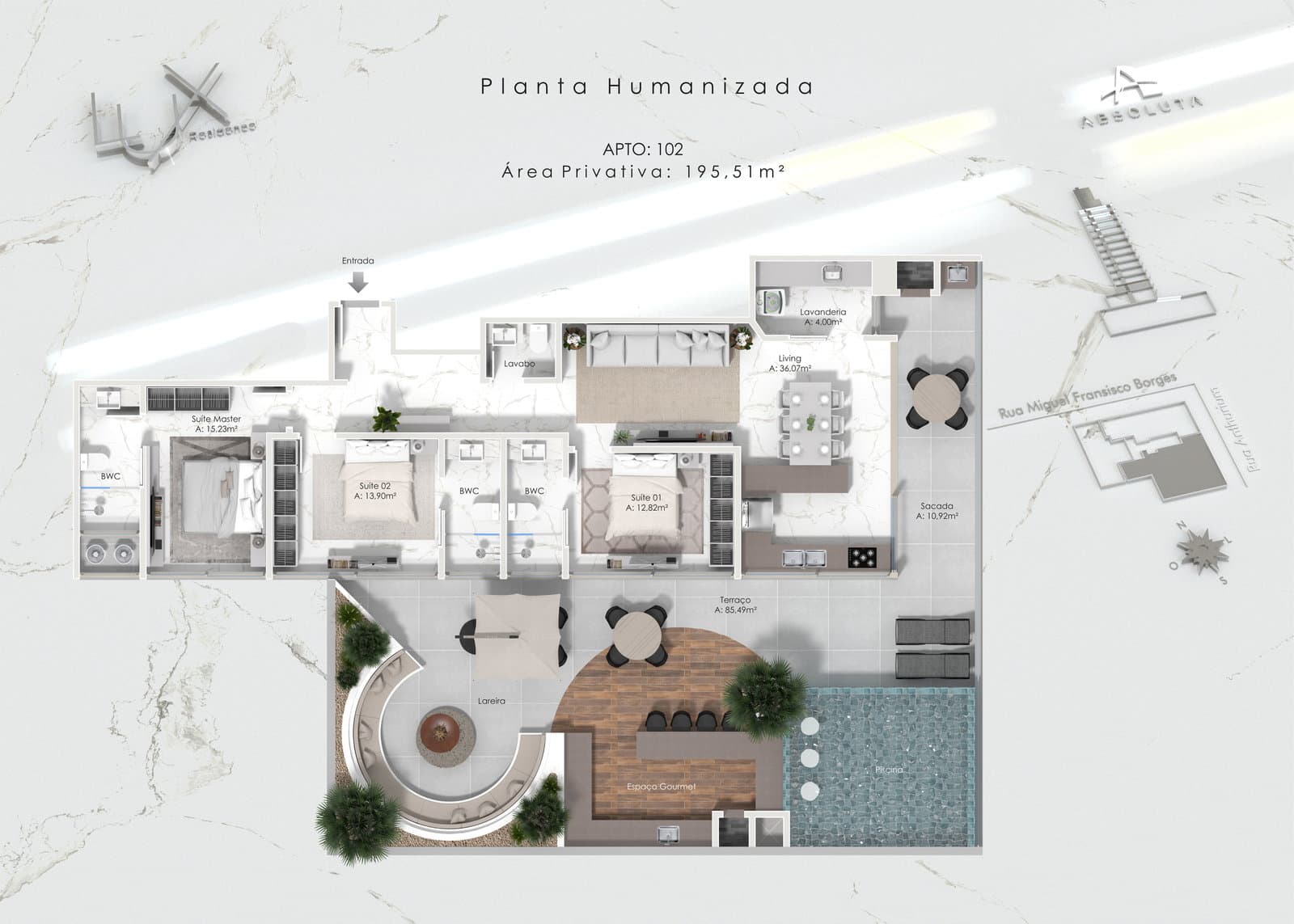 Planta 2 de Brava Lux