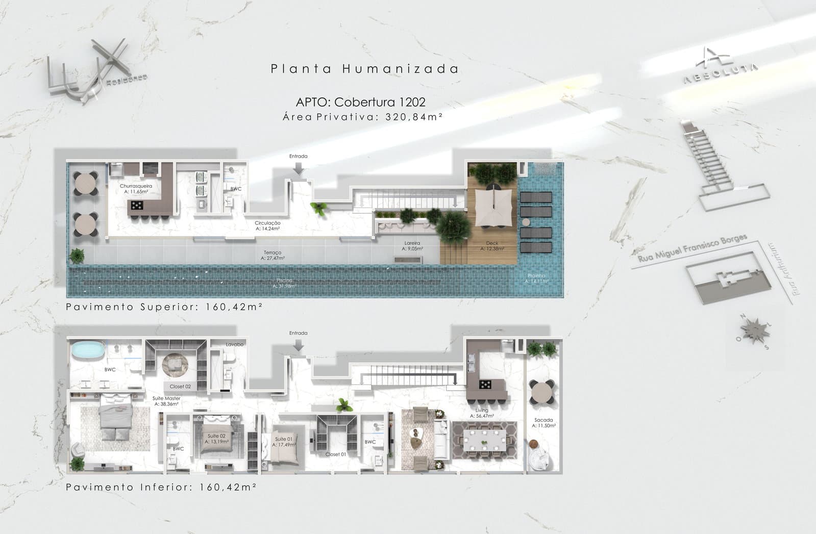 Planta 8 de Brava Lux