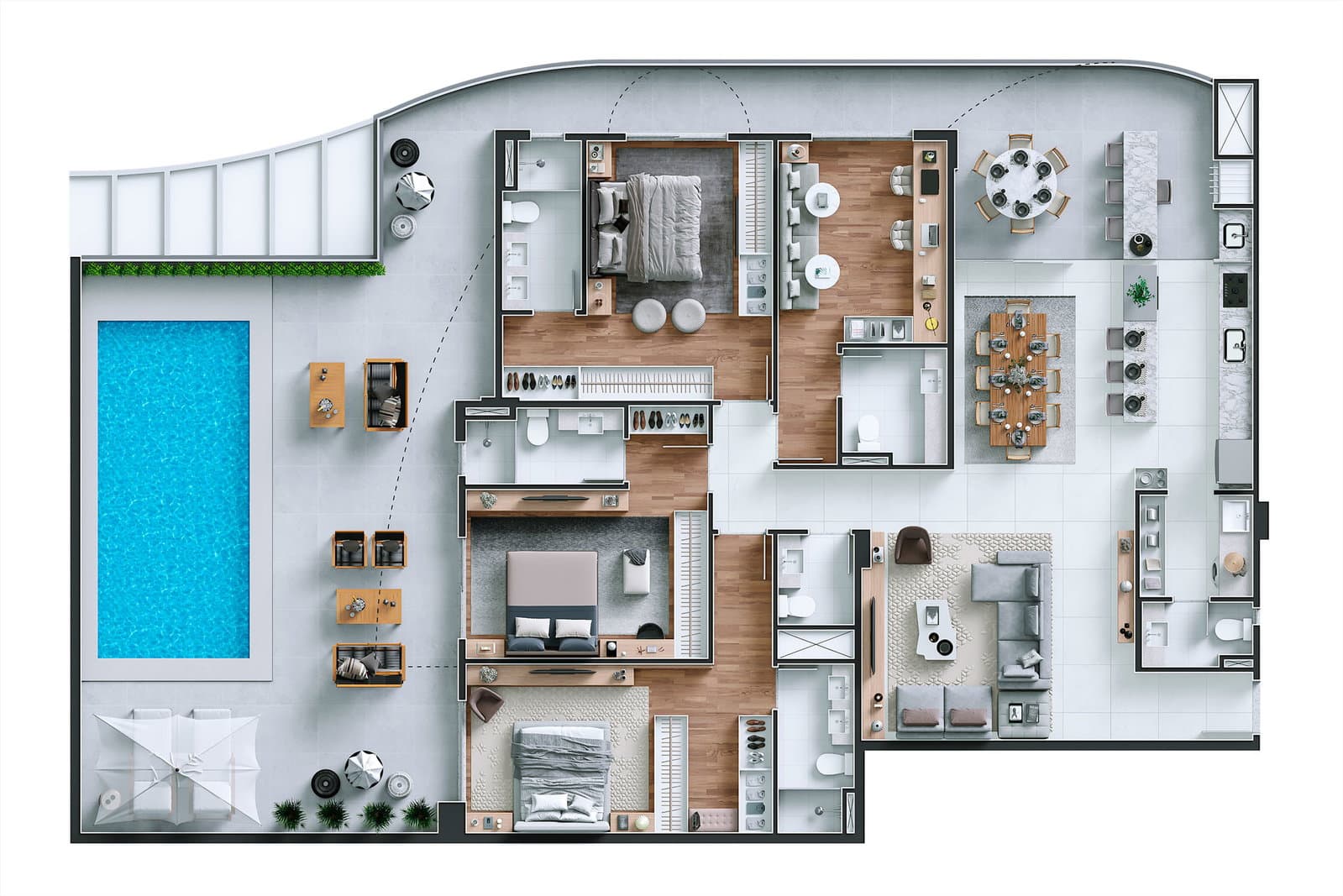 Planta 1 de Reserva Figueira