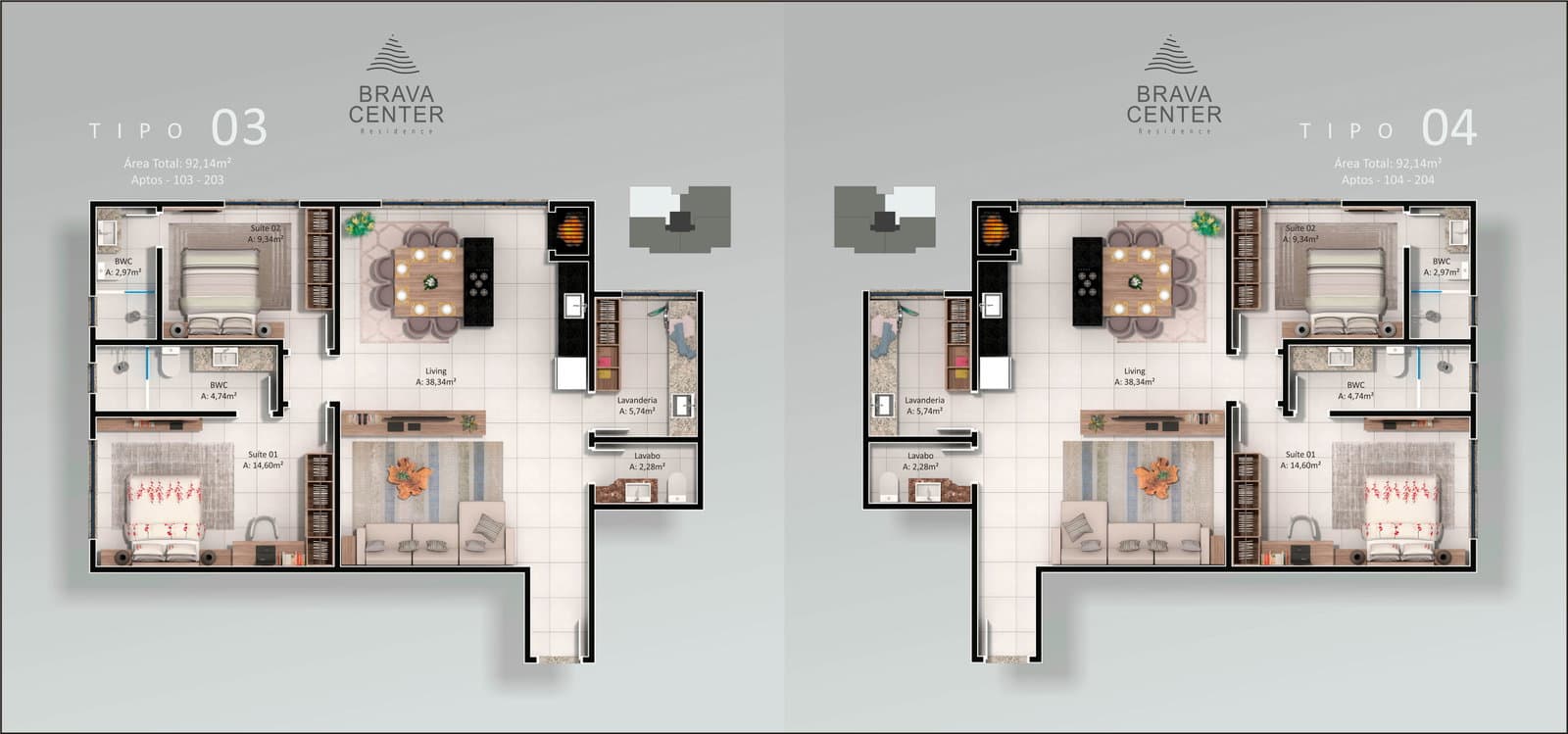 Planta 4 de Brava Center