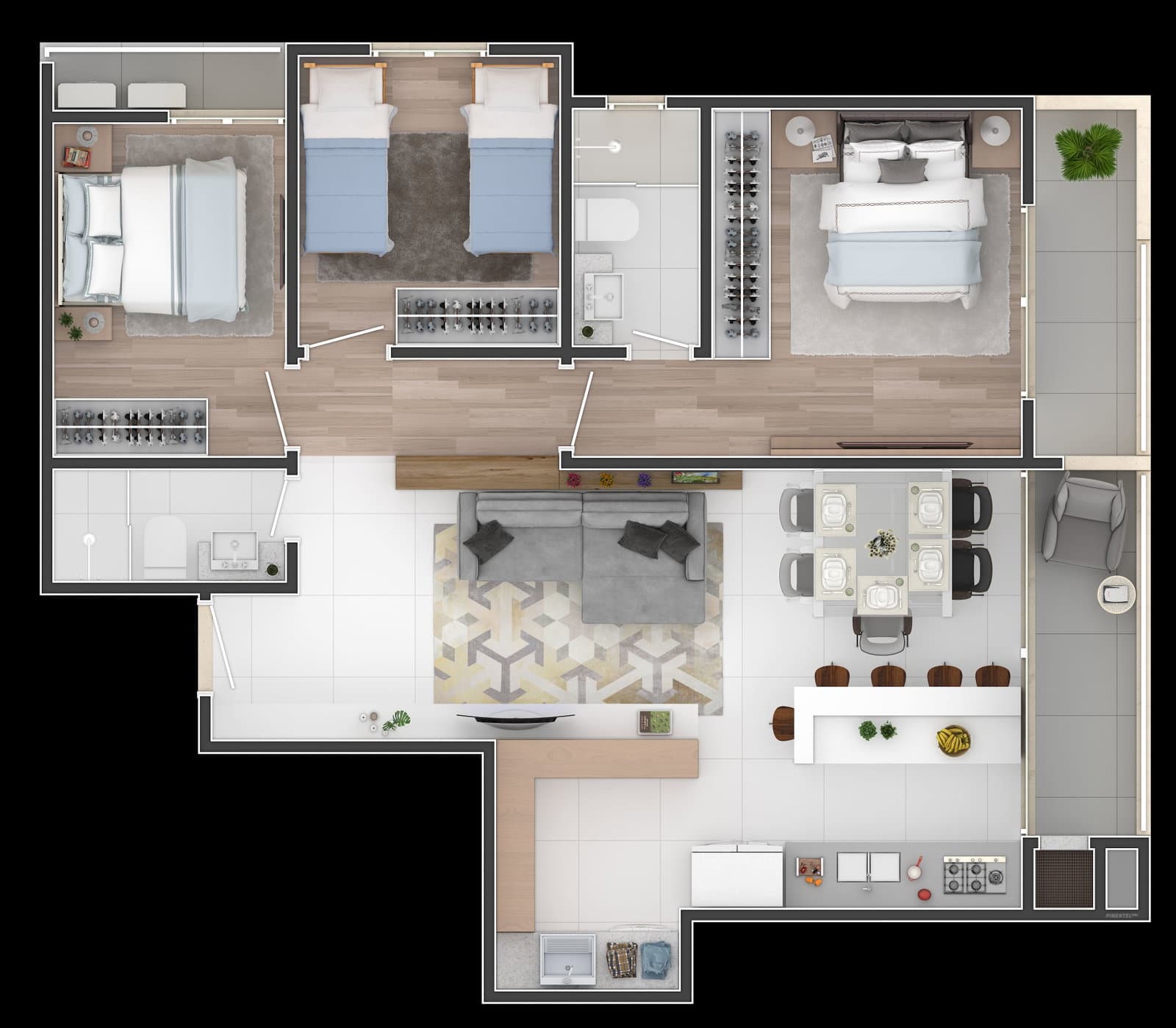 Planta 1 de Sun Coast