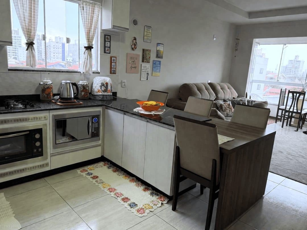 Foto 1 de Apartamento mobiliado com 1 suíte + 1 dormitório à venda, Gravatá, Navegantes, SC