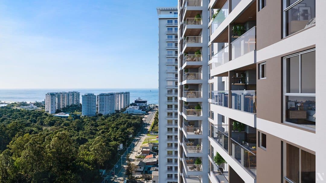 Foto 1 de Apartamento com 2 suítes à venda, Praia Brava de Itajaí, Itajaí, SC