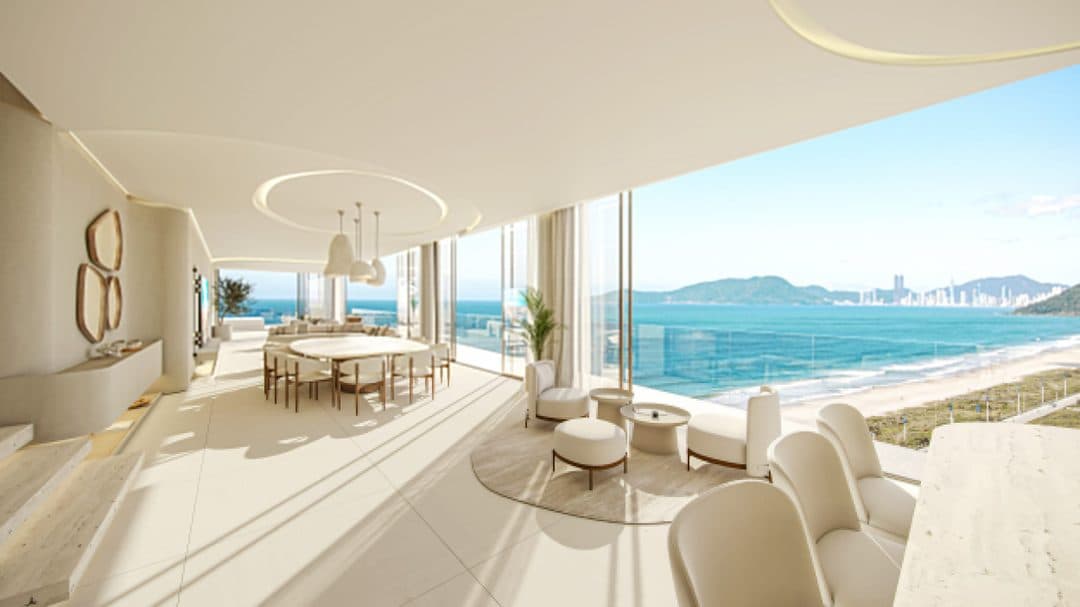 Foto 1 de Apartamento com 3 suítes à venda, Praia Brava de Itajaí, Itajaí, SC