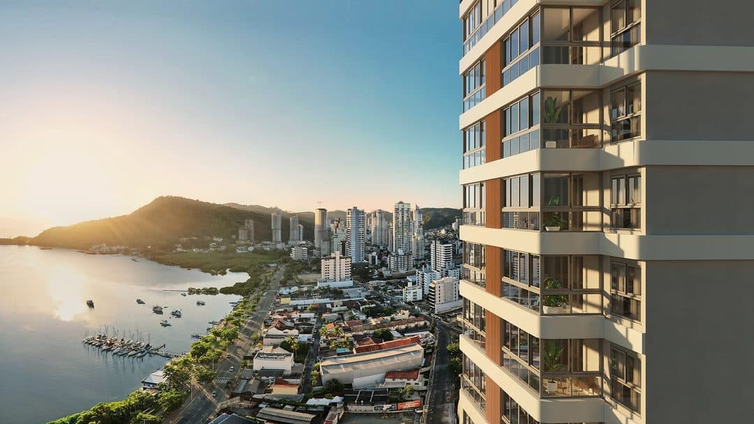 Foto 1 de Apartamento com 4 suítes,207,74m² à venda, Fazenda, Itajaí, SC